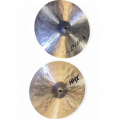 Used SABIAN 14in HHX Complex Medium Hi-Hat Pair Cymbal