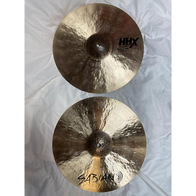 SABIAN Used SABIAN 14in HHX Complex Medium Hi-hat Pair Cymbal