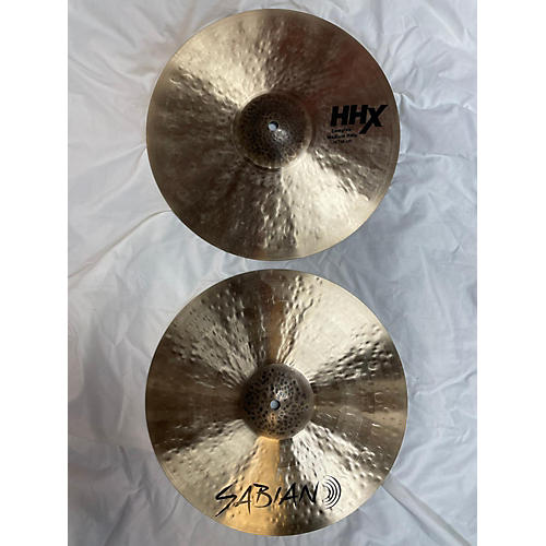 SABIAN Used SABIAN 14in HHX Complex Medium Hi-hat Pair Cymbal 33