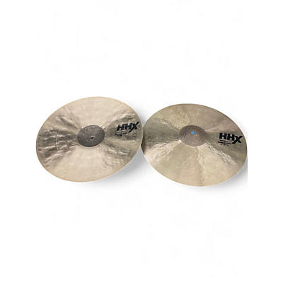Used SABIAN 14in HHX Complex Medium Pair Cymbal