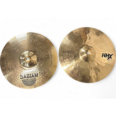 SABIAN Used SABIAN 14in HHX EVOLUTION HI HAT PAIR Cymbal