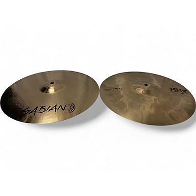 SABIAN Used SABIAN 14in HHX Evolution Dave Weckl Hi-Hat Pair Cymbal