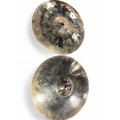 Used SABIAN 14in HHX Evolution Dave Weckl Hi Hat Pair Cymbal