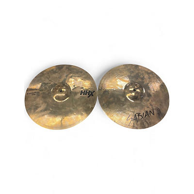Used SABIAN 14in HHX Evolution Hi Hat Pair Cymbal