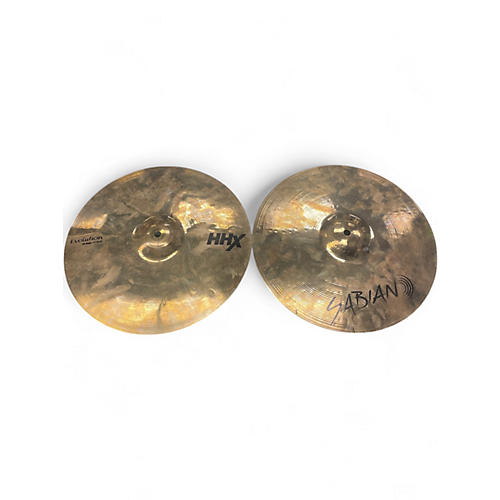 Used SABIAN 14in HHX Evolution Hi Hat Pair Cymbal 33