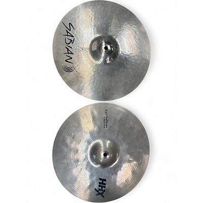 Used SABIAN 14in HHX Evolution Hi Hat Pair Cymbal