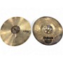 Used SABIAN 14in HHX FUSION HI HAT PAIR Cymbal 33