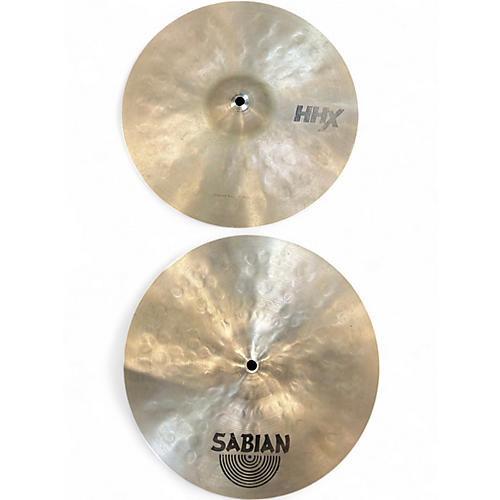 Used SABIAN 14in HHX GROOVE HATS Cymbal 33