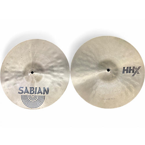 Used SABIAN 14in HHX Groove Hi Hat Pair Cymbal 33