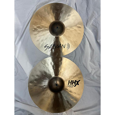 SABIAN Used SABIAN 14in HHX MEDIUM HATS Cymbal