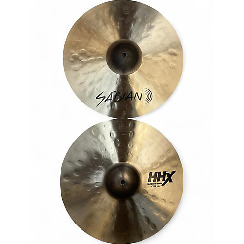 SABIAN Used SABIAN 14in HHX MEDIUM HATS Cymbal 33