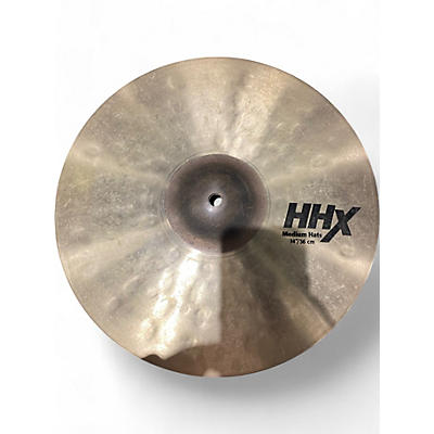 SABIAN Used SABIAN 14in HHX MEDIUM HATS Cymbal