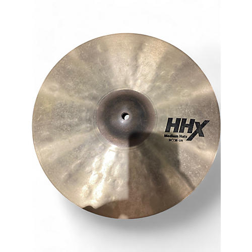 Sabian Used SABIAN 14in HHX MEDIUM HATS Cymbal 33