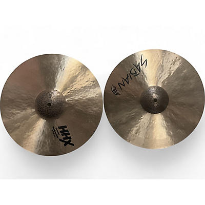 SABIAN Used SABIAN 14in HHX Stage Hi Hat Pair Cymbal