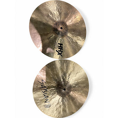 Used SABIAN 14in HHX Stage Hi Hat Pair Cymbal