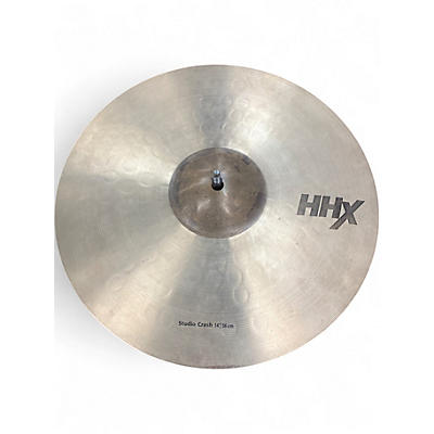 Used SABIAN 14in HHX Studio Crash Cymbal
