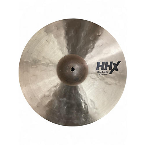 Used SABIAN 14in HHX THIN CRASH Cymbal 33
