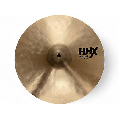 Used SABIAN 14in HHX THIN CRASH Cymbal