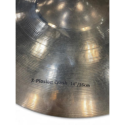 Used SABIAN 14in HHX Xplosion Crash Brilliant Cymbal