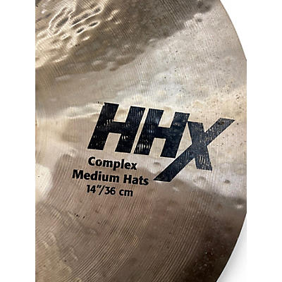 Used SABIAN 14in HHX complex hi hat Cymbal