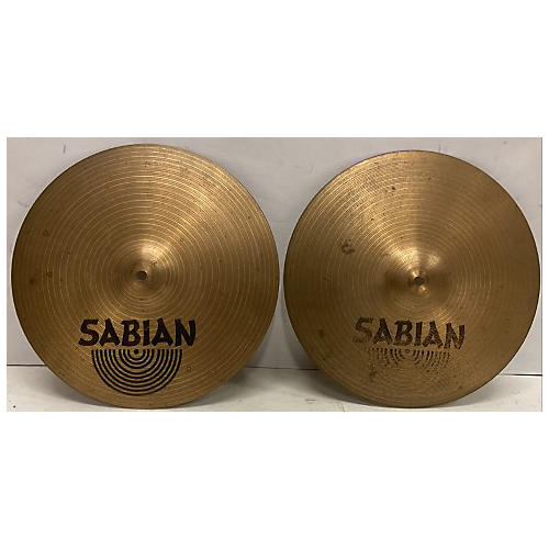 Sabian Used SABIAN 14in HI HAT PAIR Cymbal 33