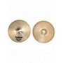 Used SABIAN 14in Jeff Hamilton Hammertone Hihat Pair Cymbal 33