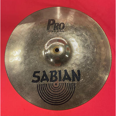 SABIAN Used SABIAN 14in PRO HI HAT Cymbal