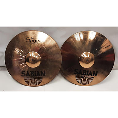 SABIAN Used SABIAN 14in PRO SONIX HIHAT PAIR Cymbal