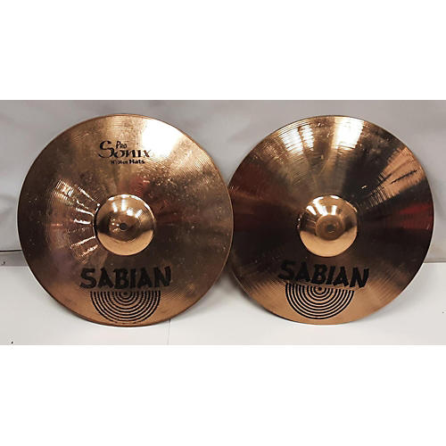 SABIAN Used SABIAN 14in PRO SONIX HIHAT PAIR Cymbal 33