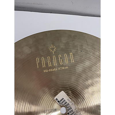 SABIAN Used SABIAN 14in Paragon Hi Hat Bottom Cymbal