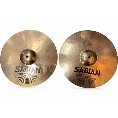 Used SABIAN 14in Pro Hi-Hats Pair Cymbal