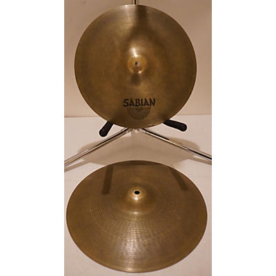 Used SABIAN 14in Regular Hi Hat Pair Cymbal