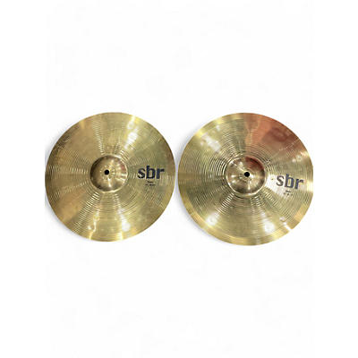 Sabian Used SABIAN 14in SBR Hi Hat Pair Cymbal