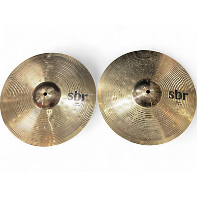 SABIAN Used SABIAN 14in SBR Hi Hat Pair Cymbal