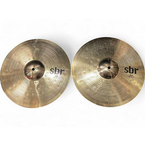 SABIAN Used SABIAN 14in SBR Hi Hat Pair Cymbal 33