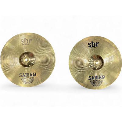 SABIAN Used SABIAN 14in SBR Hi Hat Pair Cymbal