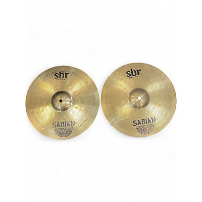 Sabian Used SABIAN 14in SBR Hi Hat Pair Cymbal