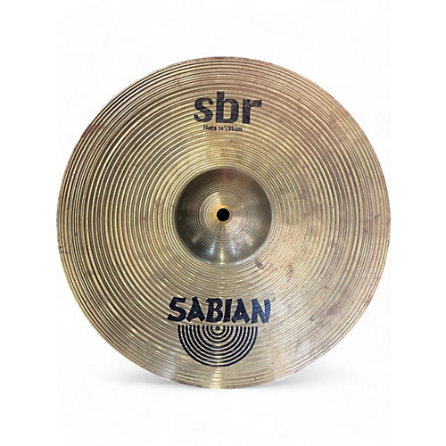 Sabian Used SABIAN 14in SBR Hi Hat Pair Cymbal 33