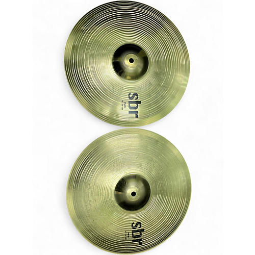 Used SABIAN 14in SBR Hi Hat Pair Cymbal 33