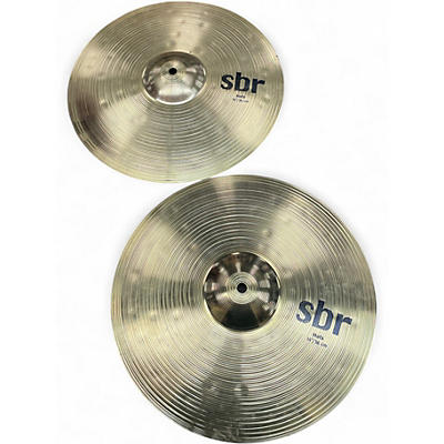 Used SABIAN 14in SBR Hi Hat Pair Cymbal