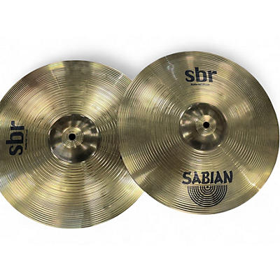Used SABIAN 14in SBR Hi Hat Pair Cymbal