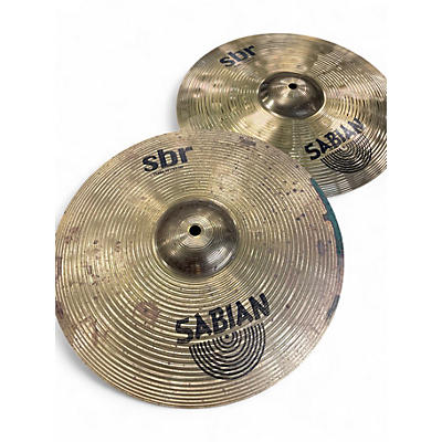 Used SABIAN 14in SBR Hi Hat Pair Cymbal
