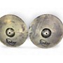 Used SABIAN 14in SOLAR HI HAT PAIR Cymbal 33