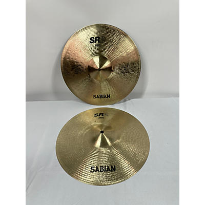 SABIAN Used SABIAN 14in SR2 Thin Hi Hat (PR) Cymbal