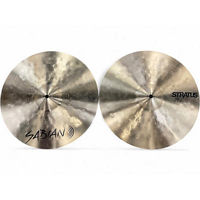 Used SABIAN 14in Stratus Hi Hat Pair Cymbal