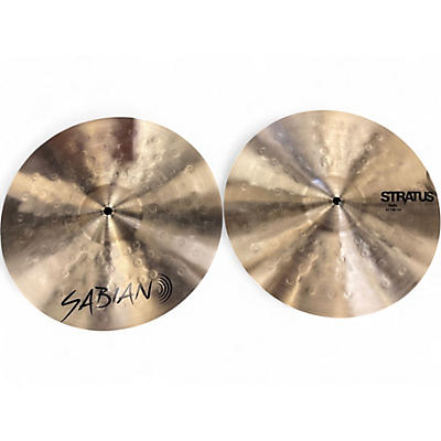 Used SABIAN 14in Stratus Hi Hats Cymbal