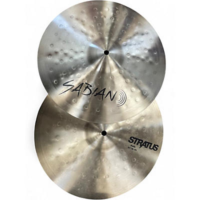 Used SABIAN 14in Stratus Pair Cymbal