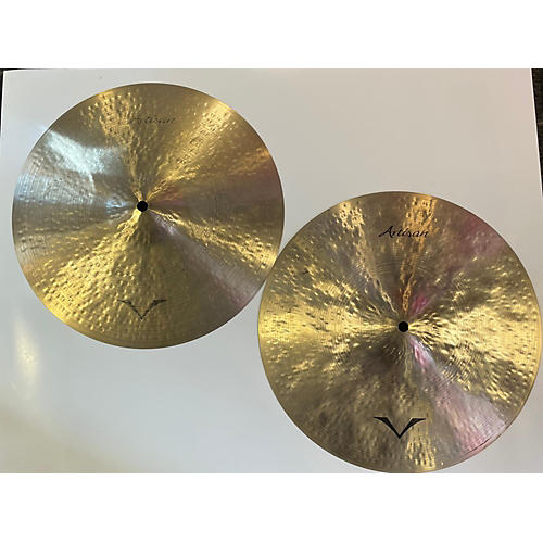 SABIAN Used SABIAN 14in Vault Artisan Hi Hat Pair Cymbal 33