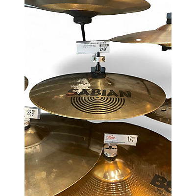 Used SABIAN 14in Vault Hi Hat Brilliant Cymbal