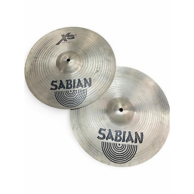 Used SABIAN 14in XS20 Hi Hat Pair Cymbal